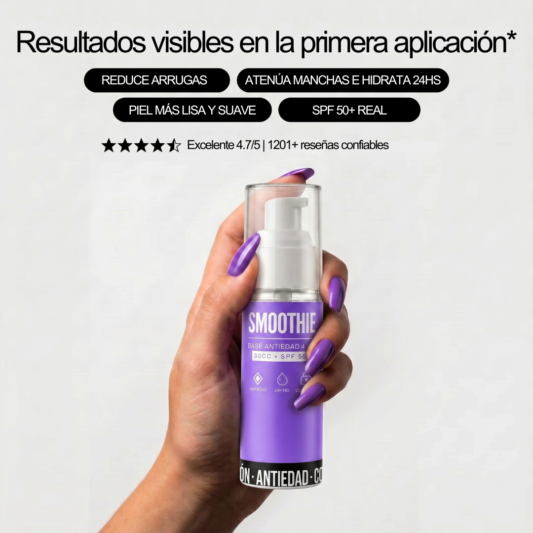 Base CC Cream Antiedad 4 en 1